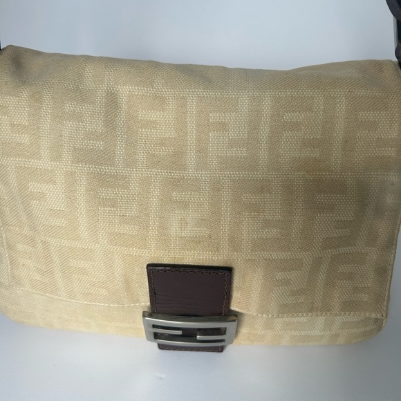 Authentic Fendi Zucca Mama Baguette - Picture 9 of 16